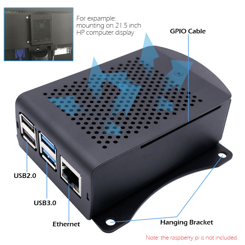 Raspberry Pi 4 Model B Aluminu - Argon One V3 M.2 Nvme Case 评论和价格