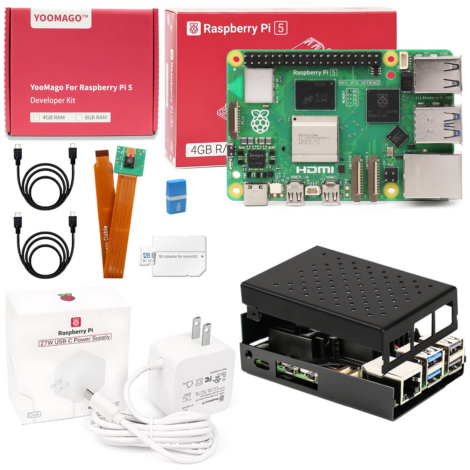 New Original Development Board - Raspberry Pi 4 8Gb Ram Kit 评论和价格