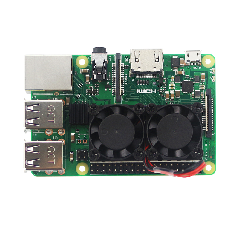 Raspberry Pi 4 Dual Fan with H - Raspberry Pi Water Cooling Kit 评论和价格