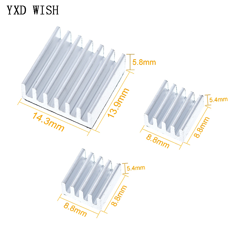 30pcs Aluminum Heat Sink Set A - Raspberry Pi Water Cooling Kit 评论和价格