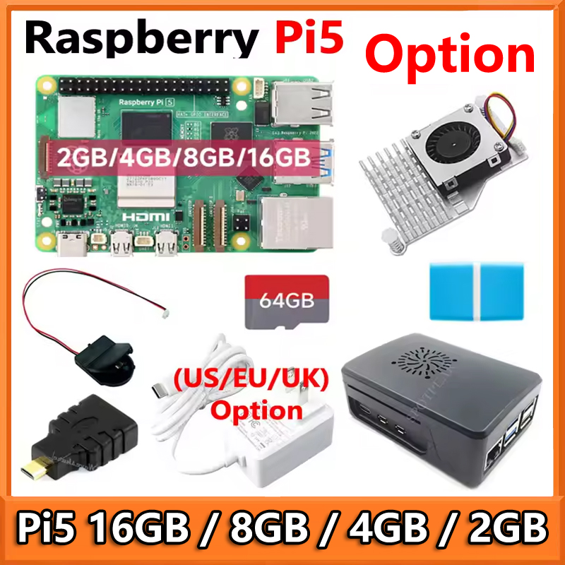 Raspberry Pi 5 16GB /8GB/4GB/2 - Argon One V3 M.2 Nvme Case 评论和价格