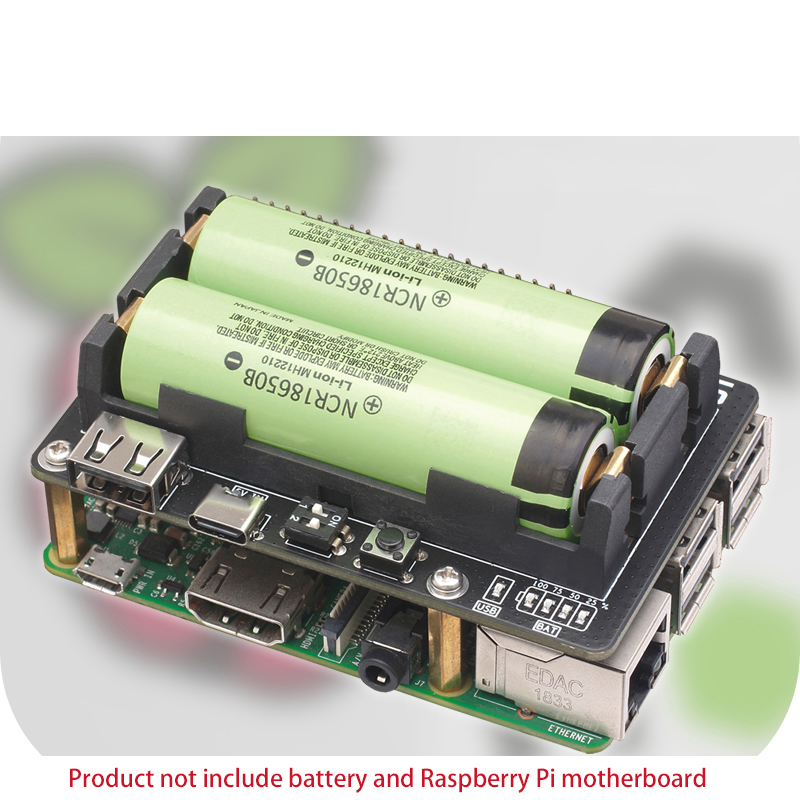 Raspberry Pi 18650 UPS Uninter - Raspberry Pi Uninterrupted Power Supply Ups 18650 评论和价格